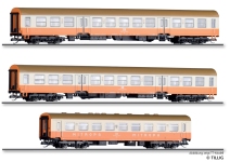 Tillig 70061 - H0 - 3-tlg. Set Personenwagenset Museums-Städteexpress, EBS, Ep. VI - Teil 1